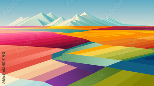 abstract rainbow background