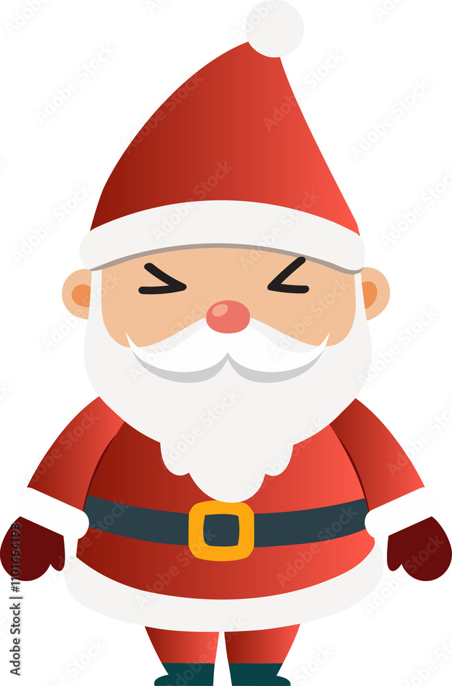 Cute Santa Claus cartoon, merry christmas Cute Santa Claus cartoon, merry christmas