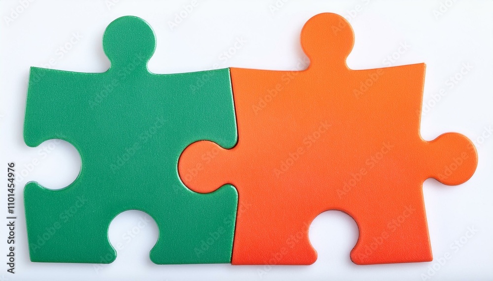 Obraz premium 3d puzzle piece