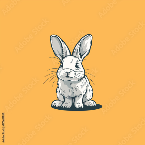 rabbit mascot logo