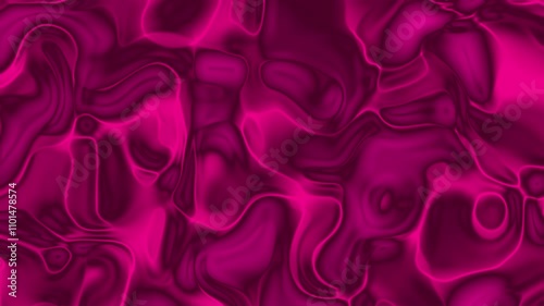 Deep pink liquid swirls create vibrant abstract texture.