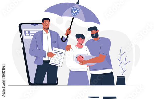 Insurance Concept Illustration