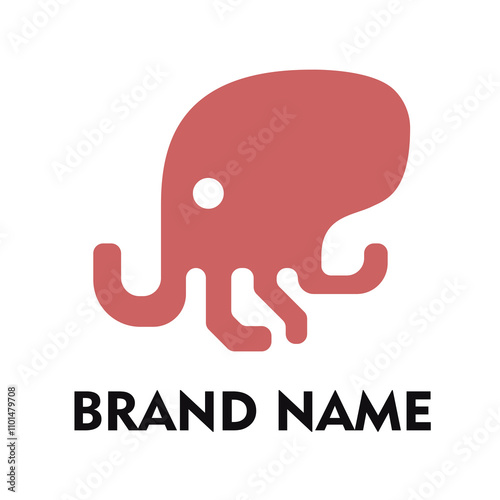 Logo Design Series - Octopus Vector Logo photo