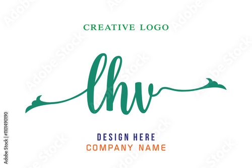 LHV lettering logo is simple, easy to understand and authoritative