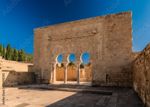 View of the ruins of Medina Azahara, Cordoba