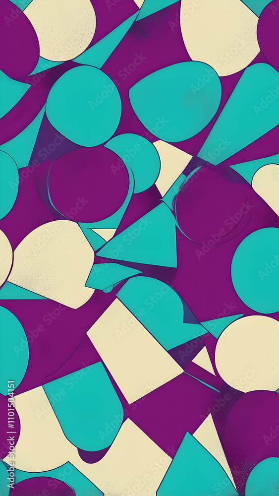 Plum, Aqua, Cream Vertical Dynamic Geometric Abstract Design with Neon Glow, Grainy Texture, and Smooth Color Transitions Plum, Aqua, Cream Vertical Dynamic Geometric Abstract Design with Neon Glow, Grainy Texture, and Smooth Color Transitions