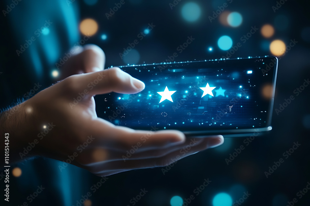 Two Stars Mobile Rating: Customer Feedback and App Review on Smartphone Screen. Digital Assessment and Evaluation of Mobile App Experience. Two Stars Mobile Rating: Customer Feedback and App Review on Smartphone Screen. Digital Assessment and Evaluation of Mobile App Experience.