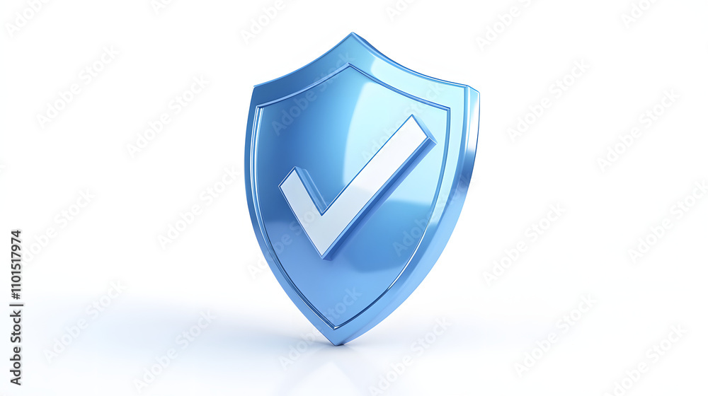 cartoon 3d Icon safety shield check mark perspective . Blue symbol security safety icon. Checkmark in minimalistic style. 3d vector illustration. white background cartoon 3d Icon safety shield check mark perspective . Blue symbol security safety icon. Checkmark in minimalistic style. 3d vector illustration. white background