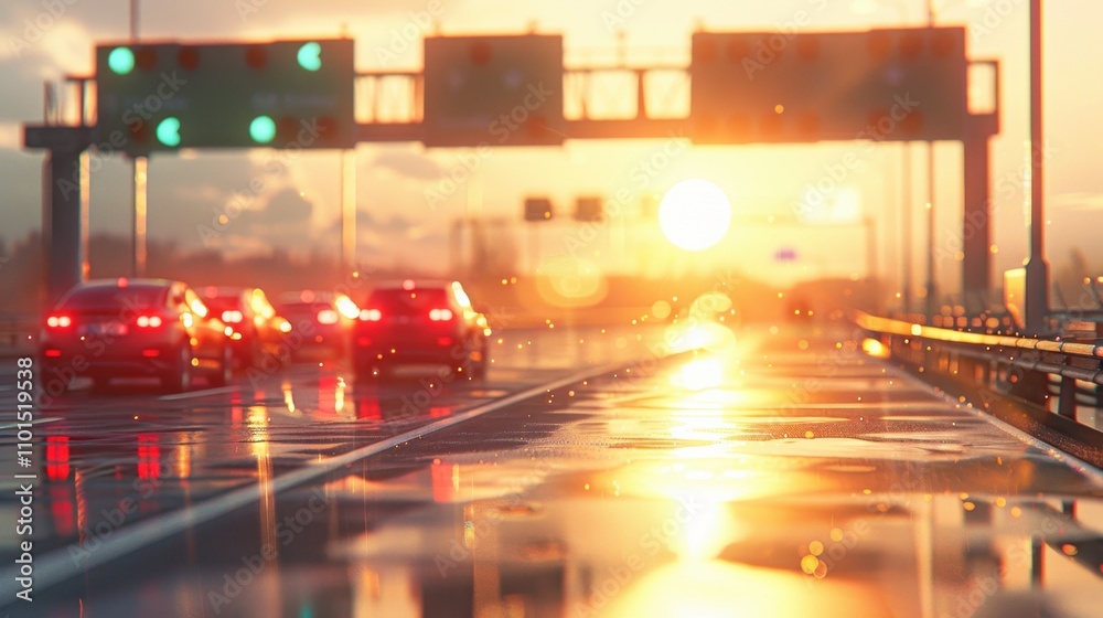 Tollbooth: A checkpoint on a road where drivers must pay a fee to continue their journey, usually found on highways or bridges.
Tollbooth: A checkpoint on a road where drivers must pay a fee to continue their journey, usually found on highways or bridges.