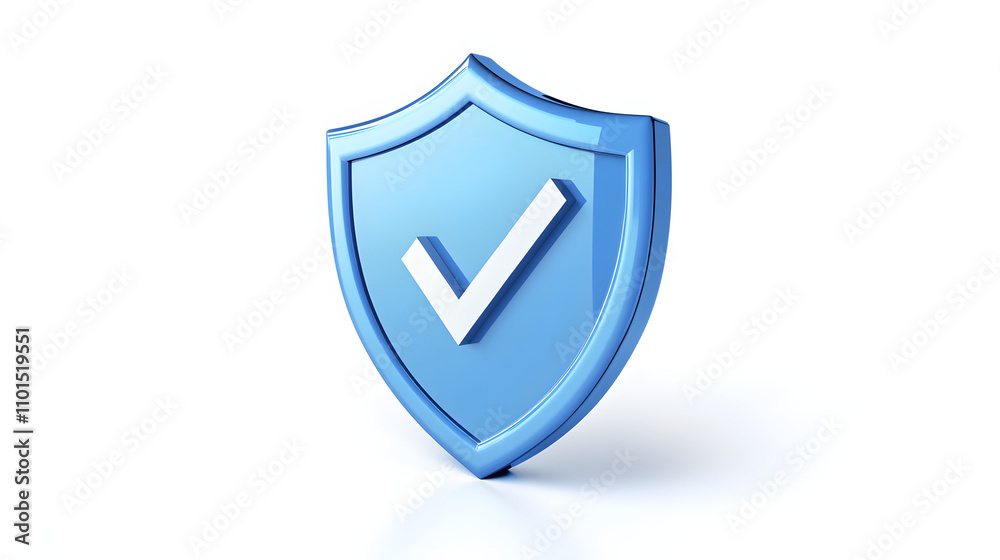 cartoon 3d Icon safety shield check mark perspective . Blue symbol security safety icon. Checkmark in minimalistic style. 3d vector illustration. white background cartoon 3d Icon safety shield check mark perspective . Blue symbol security safety icon. Checkmark in minimalistic style. 3d vector illustration. white background