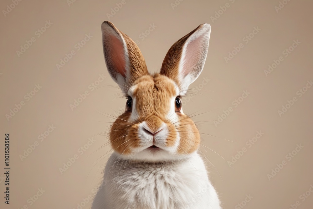 there is a rabbit that is sitting on a table there is a rabbit that is sitting on a table