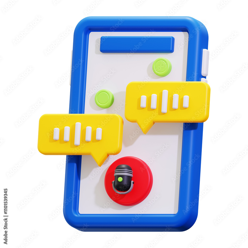 3d Voice Chat icon. ideal for communication technology concepts in marketing, business, and social media content creation 3d Voice Chat icon. ideal for communication technology concepts in marketing, business, and social media content creation