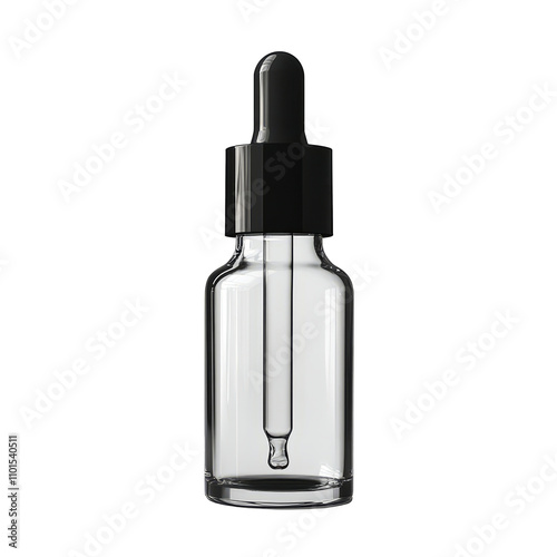 beauty oil dropper isolated on transparent background