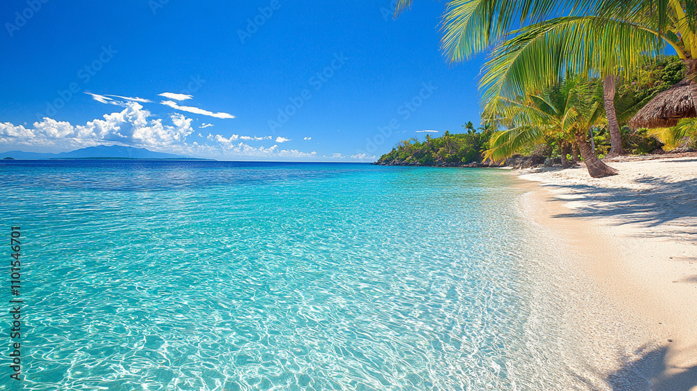 Fototapeta premium tropical ocean scene