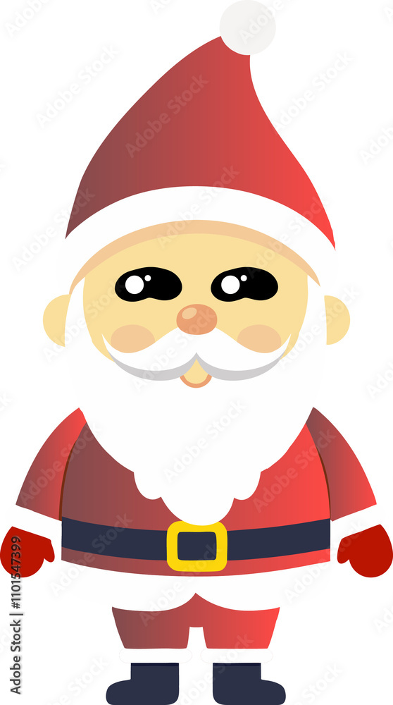 Cute Santa Claus cartoon, merry christmas Cute Santa Claus cartoon, merry christmas