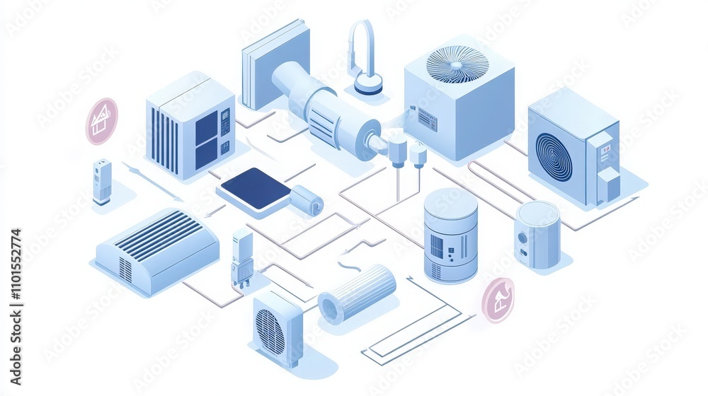 graphic resource for hvac system graphic resource for hvac system