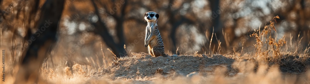 Fototapeta premium Meerkat Sentinel