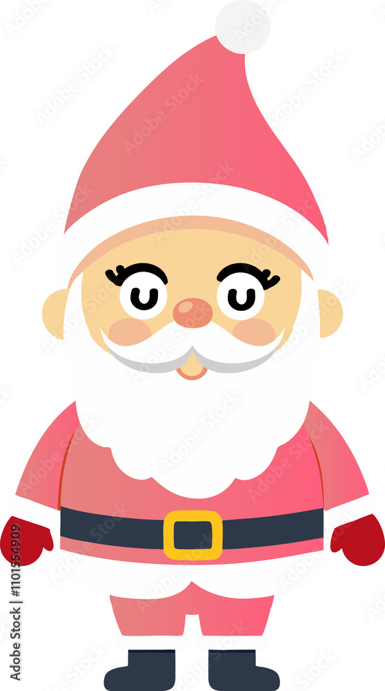 Cute Santa Claus cartoon, merry christmas Cute Santa Claus cartoon, merry christmas
