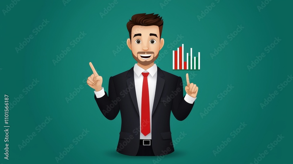 Analyzing Business Ratios with Metrics Tracking Flat Design Concept Analyzing Business Ratios with Metrics Tracking Flat Design Concept