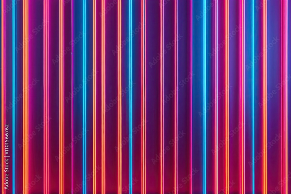 Vibrant 3D Neon Wallpaper Featuring Luminous Vertical Lines and Radiant Glow Vibrant 3D Neon Wallpaper Featuring Luminous Vertical Lines and Radiant Glow