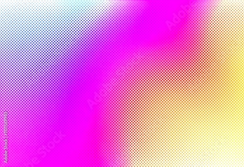 Abstract colorful halftone gradient background