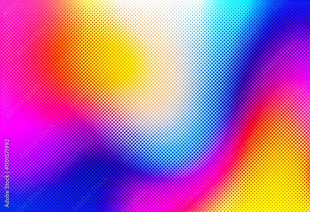 Abstract colorful halftone gradient background Abstract colorful halftone gradient background