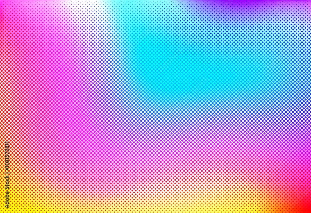 Abstract colorful halftone gradient background Abstract colorful halftone gradient background