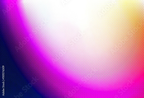 Abstract colorful halftone gradient background