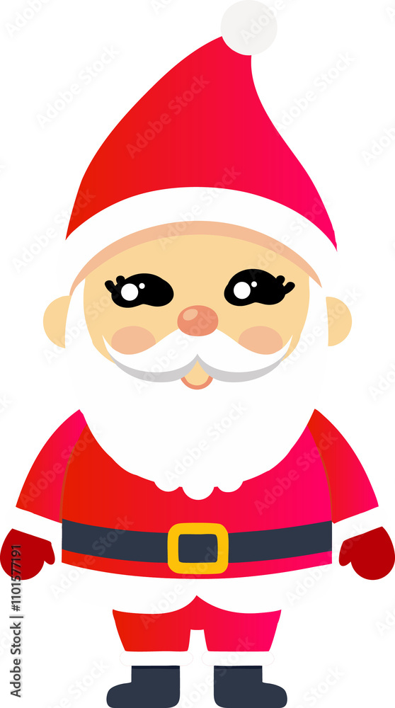 Cute Santa Claus cartoon, merry christmas Cute Santa Claus cartoon, merry christmas