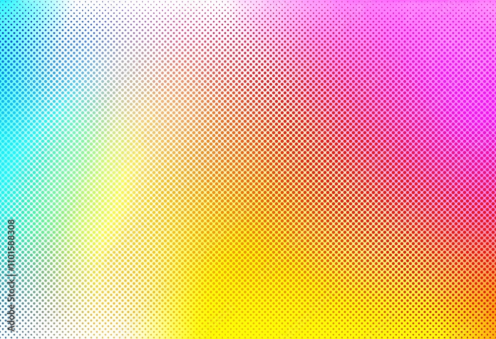 Abstract colorful halftone gradient background Abstract colorful halftone gradient background