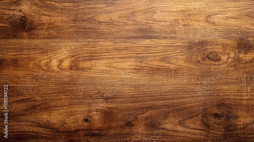 Richly textured wooden tabletop featuring smooth grain patterns and warm brown hues, highlighting its natural beauty and craftsmanship.