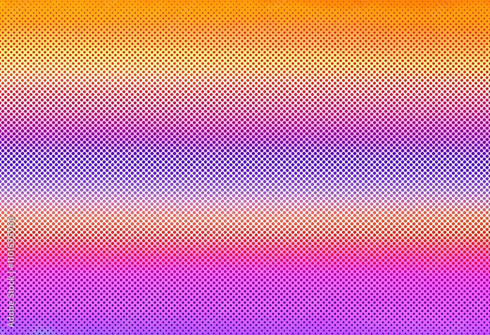 Abstract colorful halftone gradient background Abstract colorful halftone gradient background