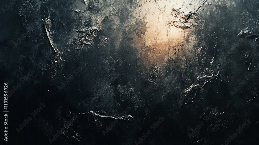 Obraz premium Textured surface with glowing light creates an abstract visual effect during dusk hours