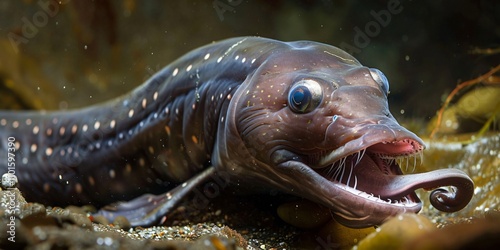 Captivating Details of the Hagfish, Hagfish in Focus A Rare Glimpse into Its World photo