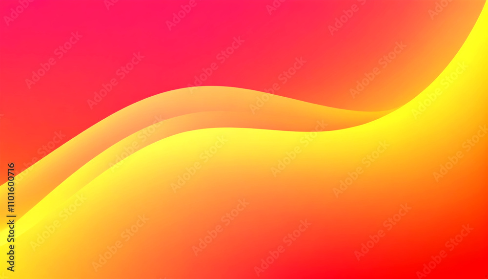 Vibrant waves of orange and pink blend in an abstract composition Vibrant waves of orange and pink blend in an abstract composition