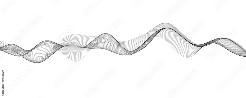 Abstract Wave Line Abstract Wave Line