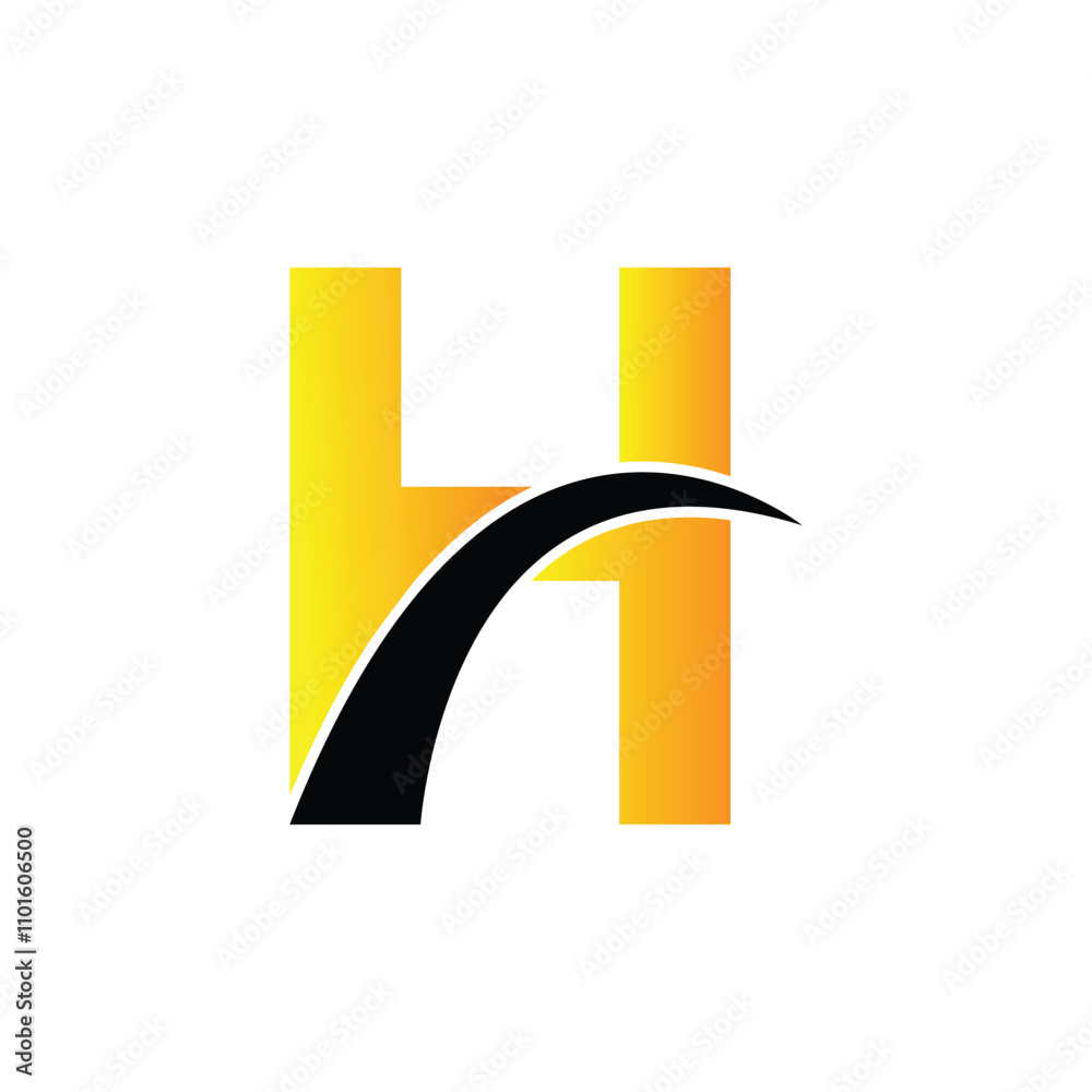 Alphabet letters logo H . H letter logo template elements. Alphabet letters logo H . H letter logo template elements.