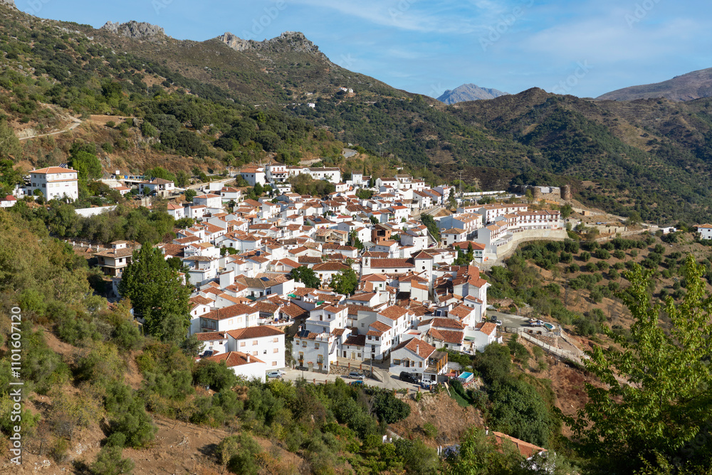 town of Benalauria in the Genal valley, belonging to the Sierra de Ronda in Malaga. Spain town of Benalauria in the Genal valley, belonging to the Sierra de Ronda in Malaga. Spain