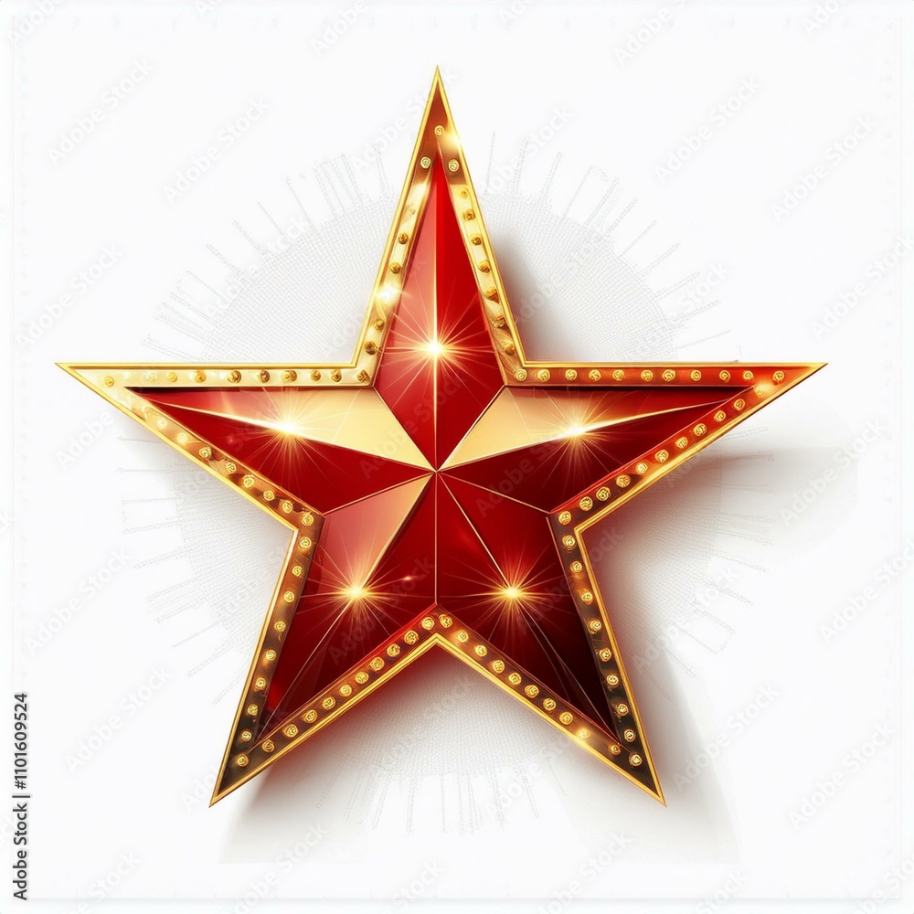 Obraz premium golden star