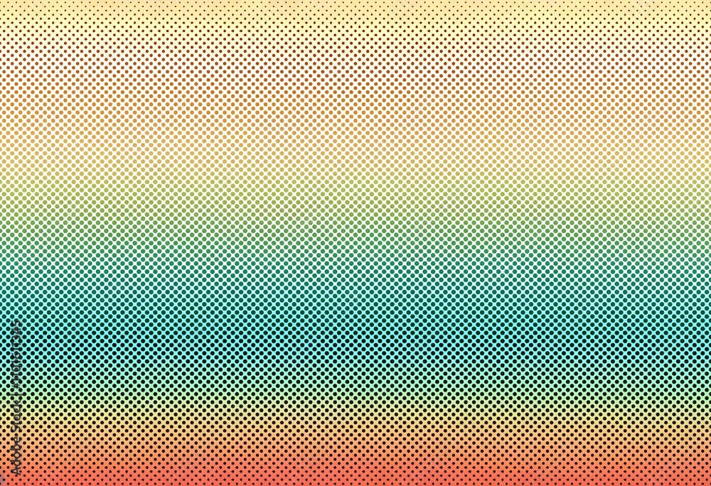 Abstract colorful halftone gradient background Abstract colorful halftone gradient background