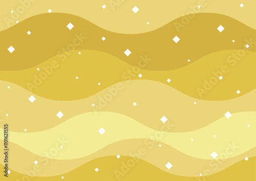 クリスマスをイメージしたシンプルな背景イラスト