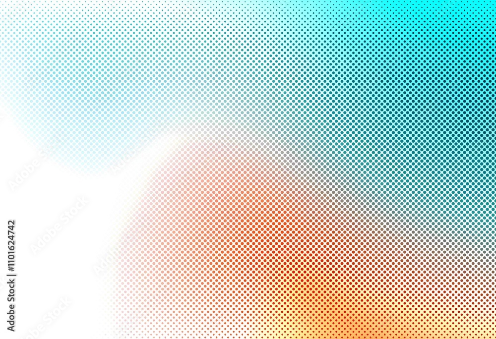Abstract colorful halftone gradient background Abstract colorful halftone gradient background