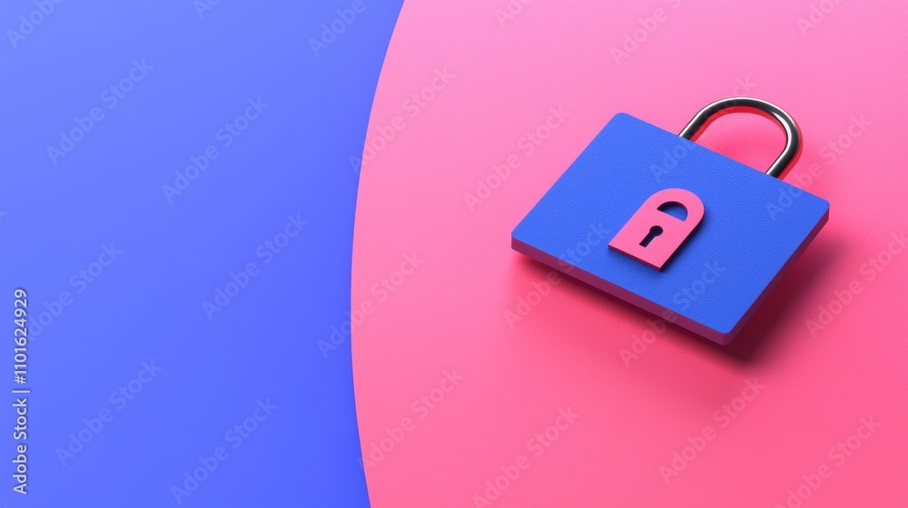 The Cyberbullying with anonymity concept. Colorful padlock on a vibrant background representing security and protection. The Cyberbullying with anonymity concept. Colorful padlock on a vibrant background representing security and protection.