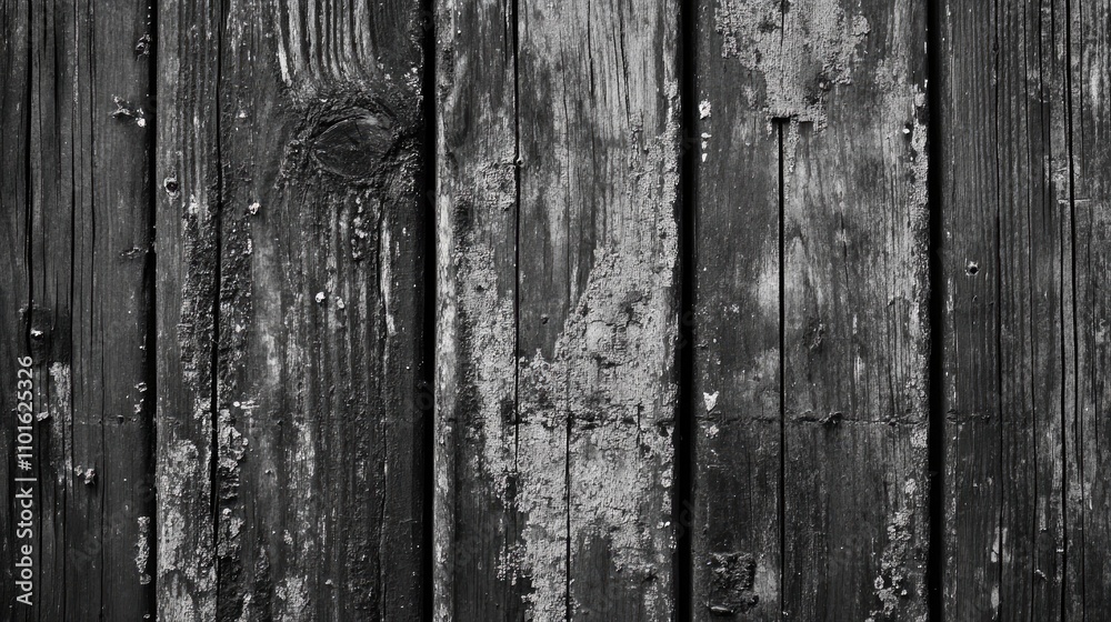 Rustic black and grey wooden planks featuring weathered texture and unique grain patterns, creating a vintage and aged background design. Rustic black and grey wooden planks featuring weathered texture and unique grain patterns, creating a vintage and aged background design.