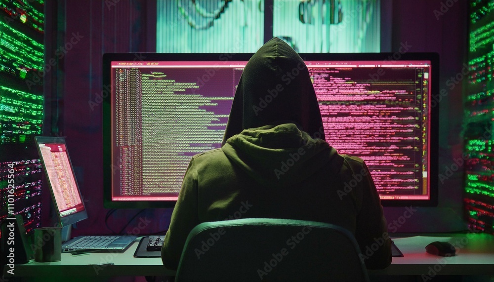 The hoodie provides a sense of anonymity and protection. The hoodie provides a sense of anonymity and protection.