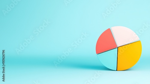 Free Download Illustrated pie chart breaking down cost of capital sources - GFXLoad