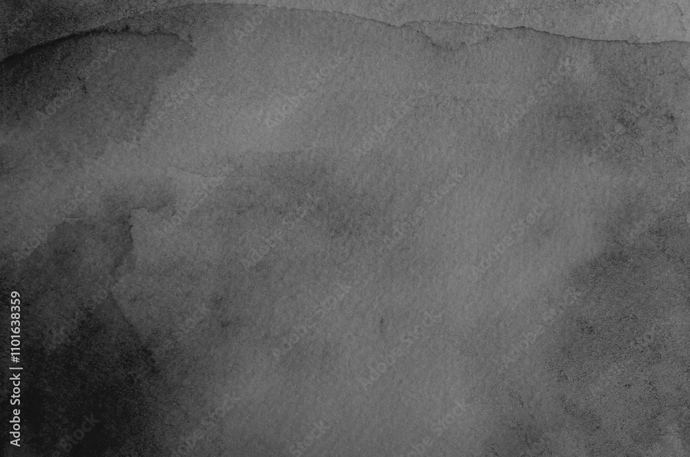 Naklejka premium abstract watercolor black grunge background design