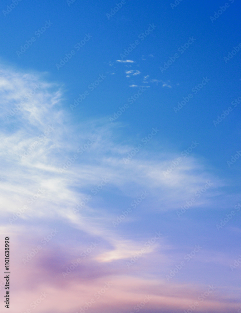 Beautiful sky with cloud before sunset Beautiful sky with cloud before sunset