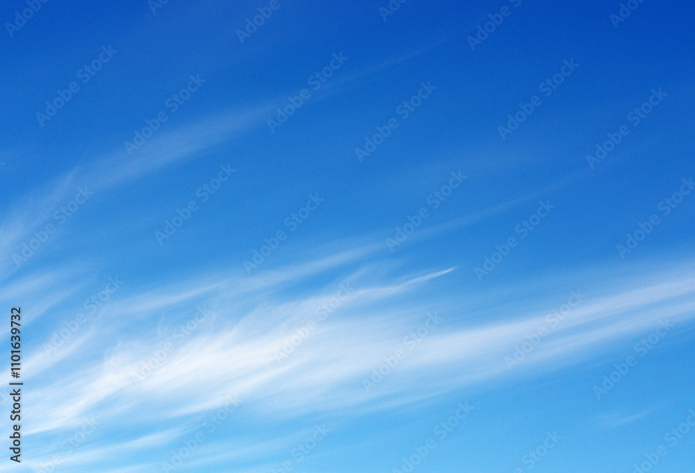 White clouds in blue sky White clouds in blue sky