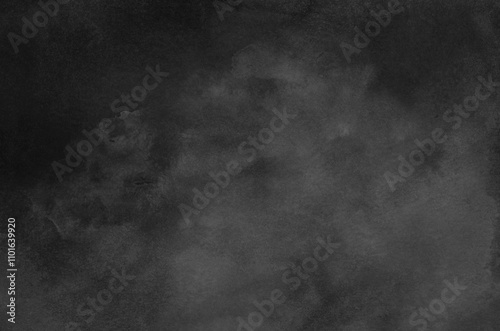 abstract watercolor black grunge background design